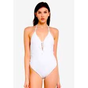 Hollister one piece eyelet swimsuit size small
